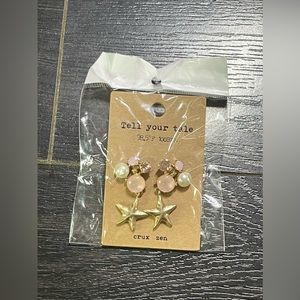 Tell your tale earrings with starfish